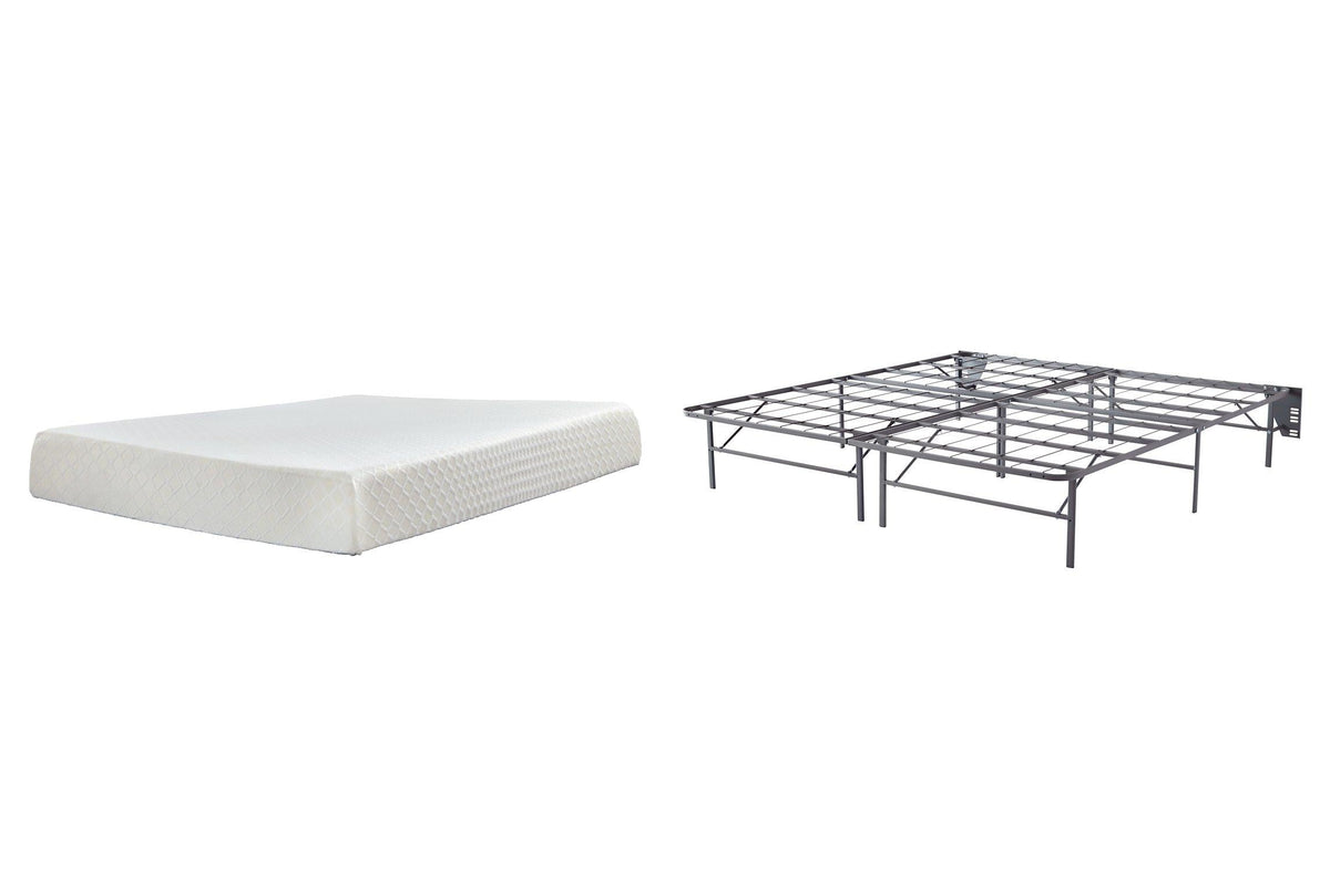10 Inch Chime Memory Foam Mattress Set