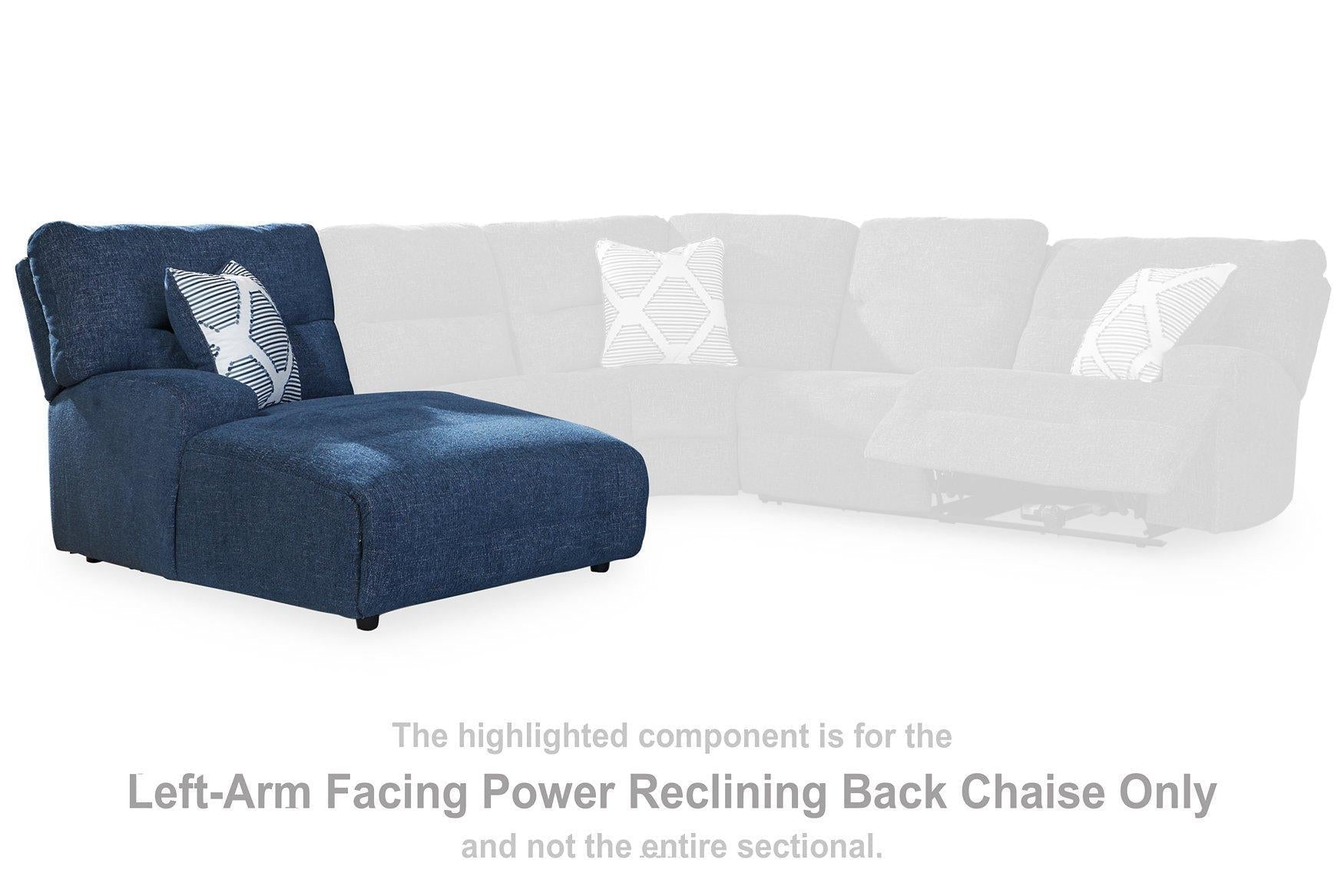 Acklen Place Power Reclining Sectional with Chaise