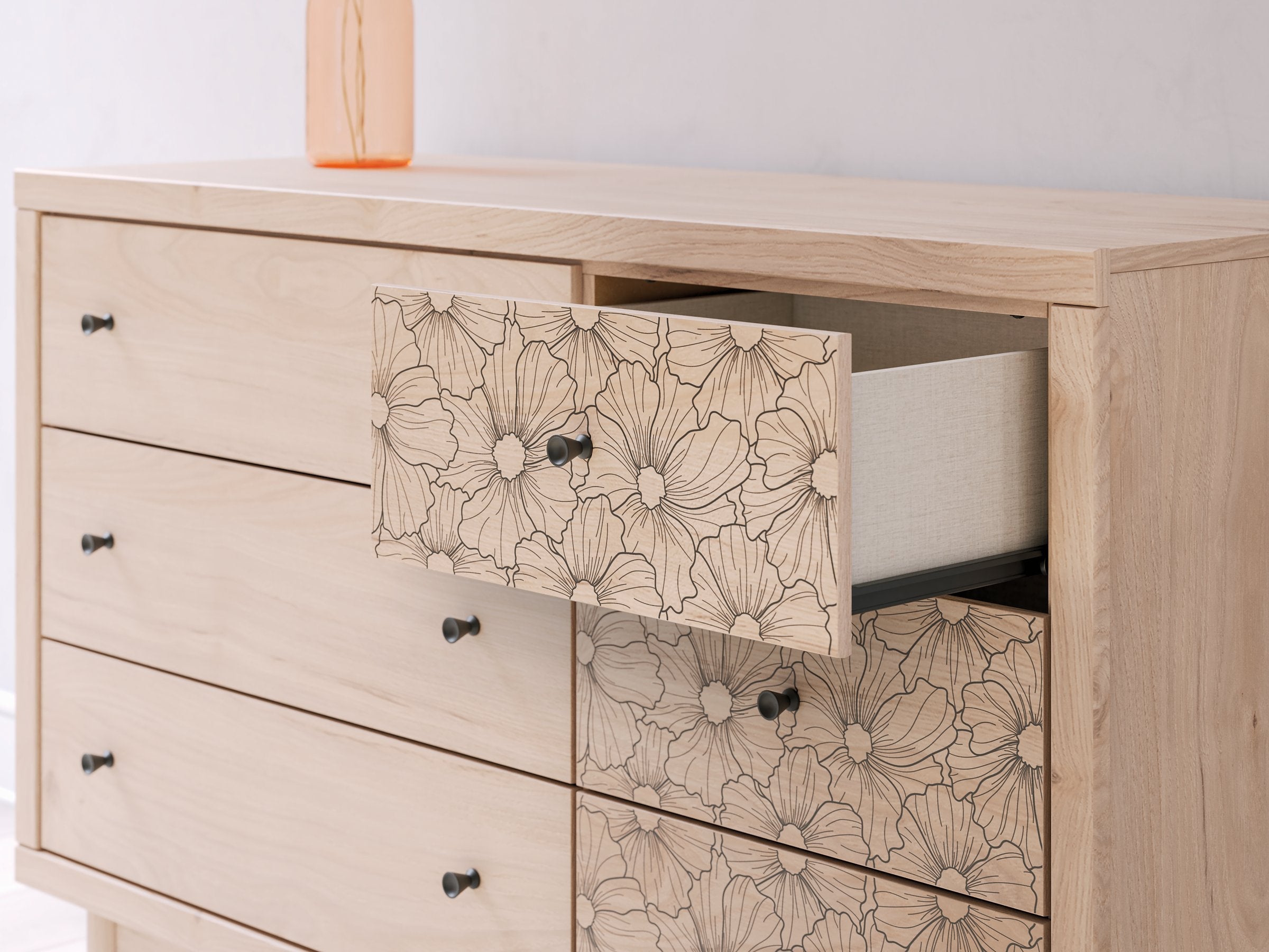 Arloster Dresser and Mirror