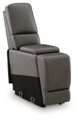 5Z - Pittson Power Reclining Sectional Loveseat with Console